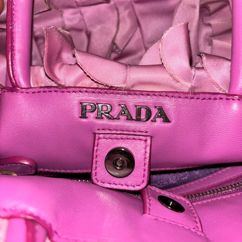 Prada Pink Satchel